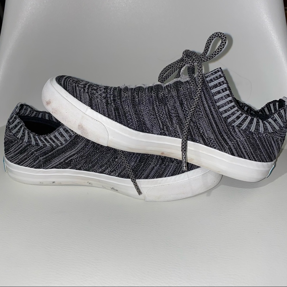 Blowfish Malibu Gray Knit Fabric Sneakers - Picture 4 of 11